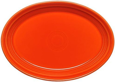 Oval Platter, 9-5/8-Inch, Poppy