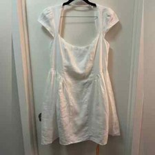 NWT Reformation Oaklyn Cap Sleeve Linen Minidress Size 12 $228
