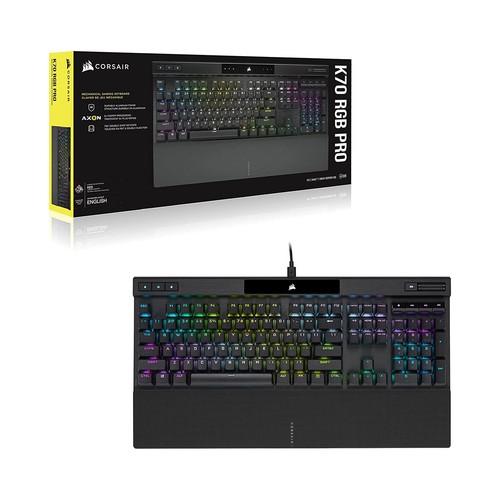 Corsair K70 PRO Cherry MX Red Gaming-Tastatur Mechanisch Keyboard RGB-LED - Bild 2 von 2