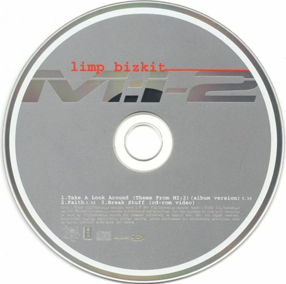 Limp Bizkit Take A Look Around (Theme From MI : 2) Maxi CD gebraucht - Bild 4 von 4