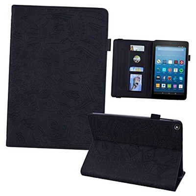 Kindle Fire HD 8 Case, Protective Case for Amazon Kindle Fire HD 8 Tablet Black