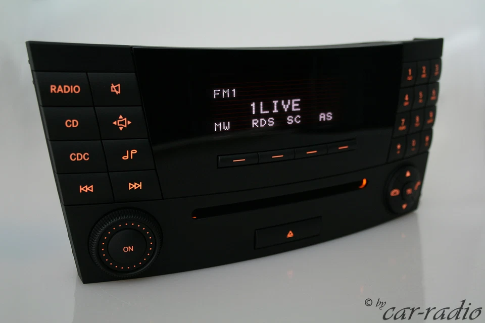 Original Mercedes W211 Radio Audio 20 CD MF2310 S211 E-Klasse 2-DIN Autoradio - Bild 4 von 4