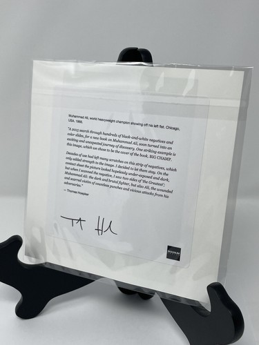 THOMAS HOEPKER Muhammad Ali photo carrée signée MAGNUM édition limitée - Photo 5/12