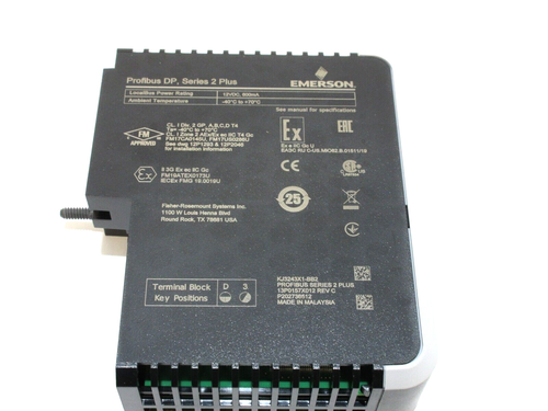 Emerson Fisher-Rosemount DeltaV KJ3243X1-BB2 Profibus DP Interface Card 2 Plus - Bild 2 von 5