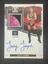 Jacy Jayne 2023 Panini Impeccable /49 Jersey Auto #EM-JJN