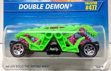 Hot Wheels 1995 Mattel Double Demon Collector 477 Sealed