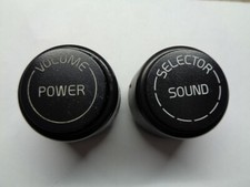 03 04 05 06 07 08 VOLVO XC90 XC 90 RADIO STEREO TUNER KNOB SET OEM FREE SHIPPING