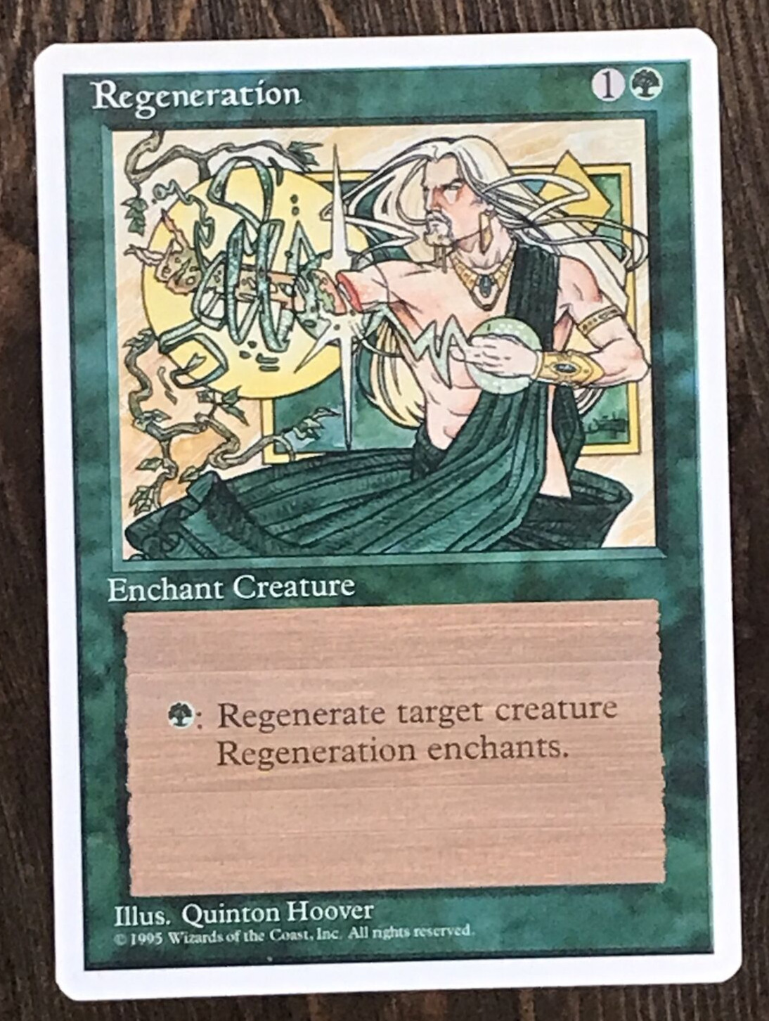 MTG - Magic the Gathering -  Fourth Edition (1995) - Regeneration