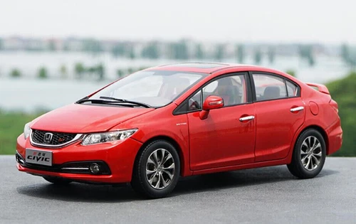 1/18 For Honda CIVIC Si 9 Diecast Metal Car Model Toys Gift Collection Red - Picture 2 of 8