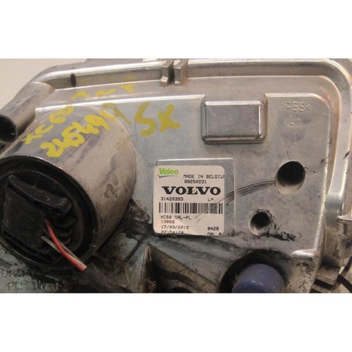 HEADLAMP LH FOR VOLVO XC60 (13-17) 2.4 TD D4 (140KW) 4WD SUV 5P/D/2400CC 2013 - Picture 8 of 10