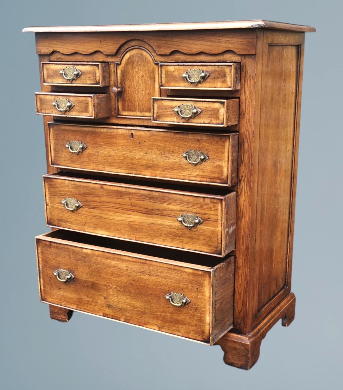 Oak Chest of Drawers / Norfolk Linen Press eBay