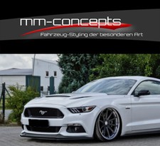 CUP Spoilerlippe für Ford Mustang MK6 GT Frontspoiler Spoilerschwert Lippe IN