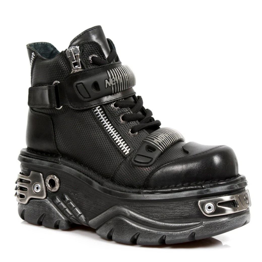 New Rock Black Ankle Boots for Women for sale | eBay