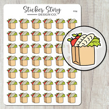 Groceries Planner Stickers