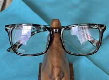 Clear/Brown Animal Print Eyeglasses Frames 8082 C3 53-18-145mm