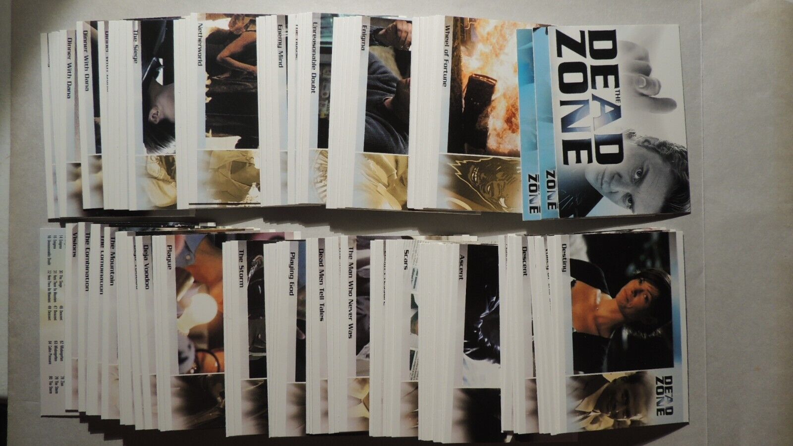 Dead Zone Seasons 1 & 2 Base Card Set 100 Cards