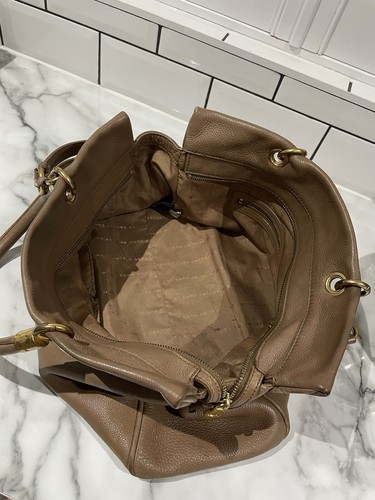 Marc by Marc Jacobs Too Hot To Handle Large Leather Tote Bag Praline Brown - Picture 14 of 22