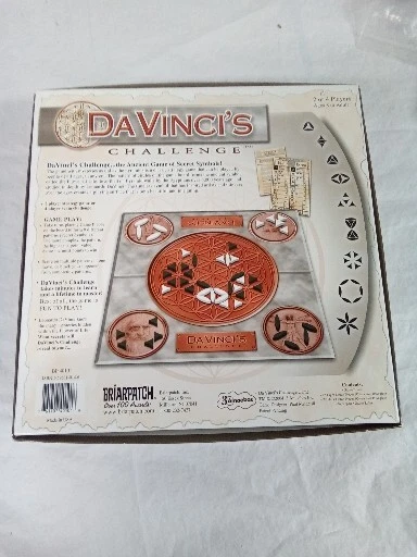 DaVinci’s Challenge Board Game Ancient Game Of Secret Symbols Complete - Image 2 of 2