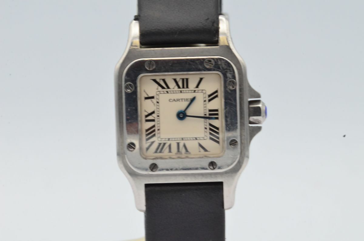 Купить CARTIER SANTOS QUARTZ DAMEN UHR 