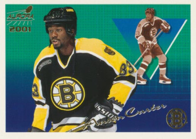 2000-01 Aurora #10 ANSON CARTER - Boston Bruins