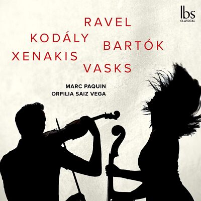 Duo Violin And Cello [Marc Paquin Orfilia Saiz Vega] [Ibs Classical IBS92020]