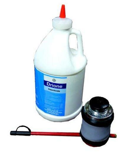 1 LB Drione Pest Insecticide Dust w/ Puffer Duster Bellow ...