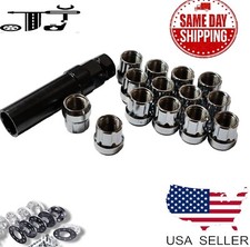 20pc Chrome M12x1.25 Spline Tuner Open End Lug Nutkey Fit Nissan Infiniti Model 20pc Chrome M12x1.25 Spline Tuner Open End Lug Nutkey Fit Nissan Infiniti Model