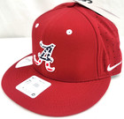 New Alabama Crimson Tide Nike True Maroon Flat Bill Cap Hat Adult 7 1/2