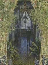 Claude Monet - A Corner of the Apartment Giclee Fine Art Print on Canvas 36"