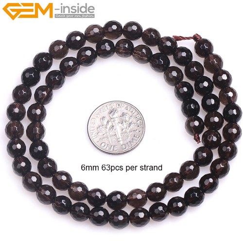 Natural Genuine Gemstone Jewelry Making Beads Wholesale 15" Round Faceted Stone - 第 112/173 張圖片