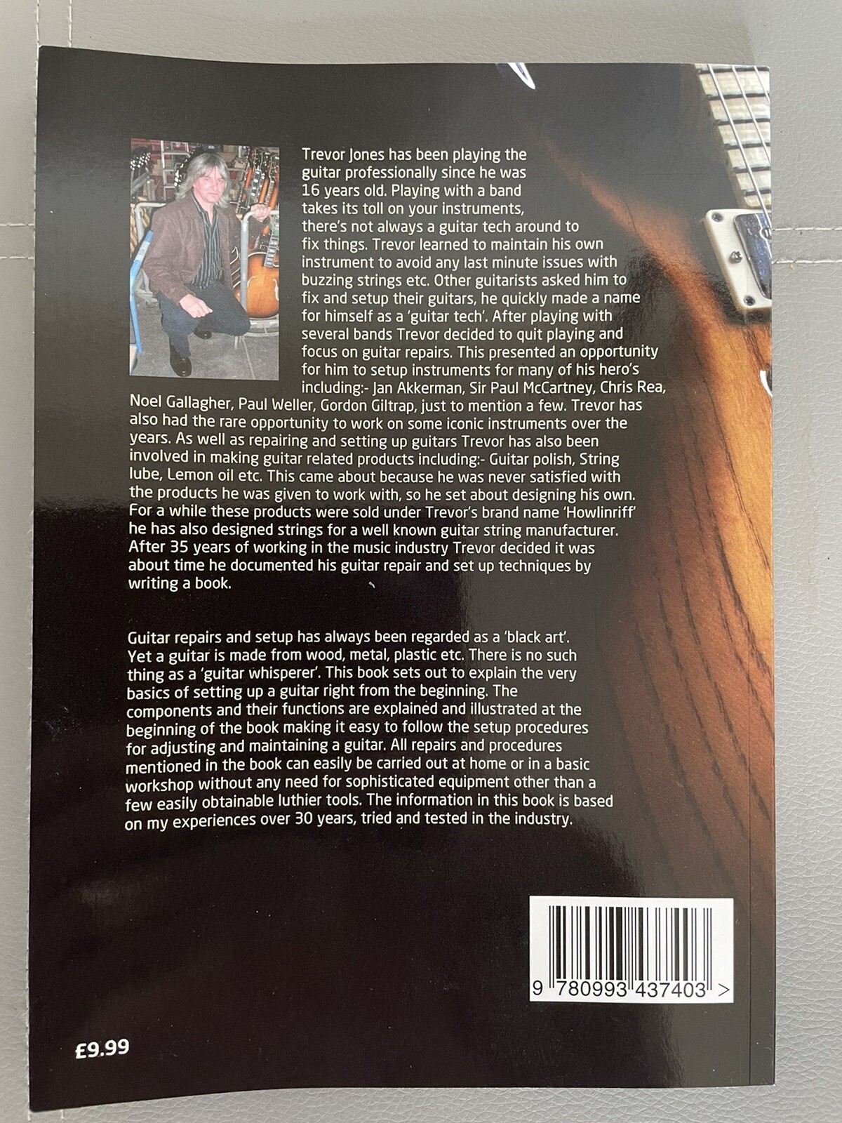 Libro per allestimento e riparazione chitarra. Per chitarre elettriche e acustiche foto 2