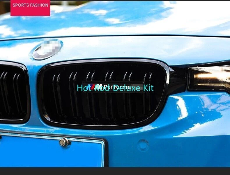 Barra de luz LED M Performance Mark para parrilla delantera rejillas de parachoques de riñón BMW Foto 3 de 4