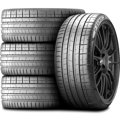 4 Tires 235/35R19 91Y XL Pirelli P Zero (PZ4) (AO1) High