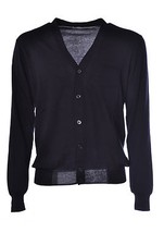 Paolo Pecora - Cardigan - Male - L - Blue - 1443912B165456