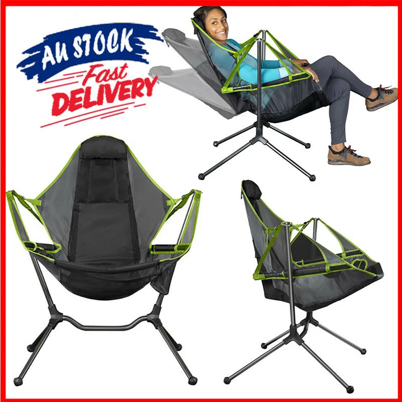 Recliner camp chair swing online