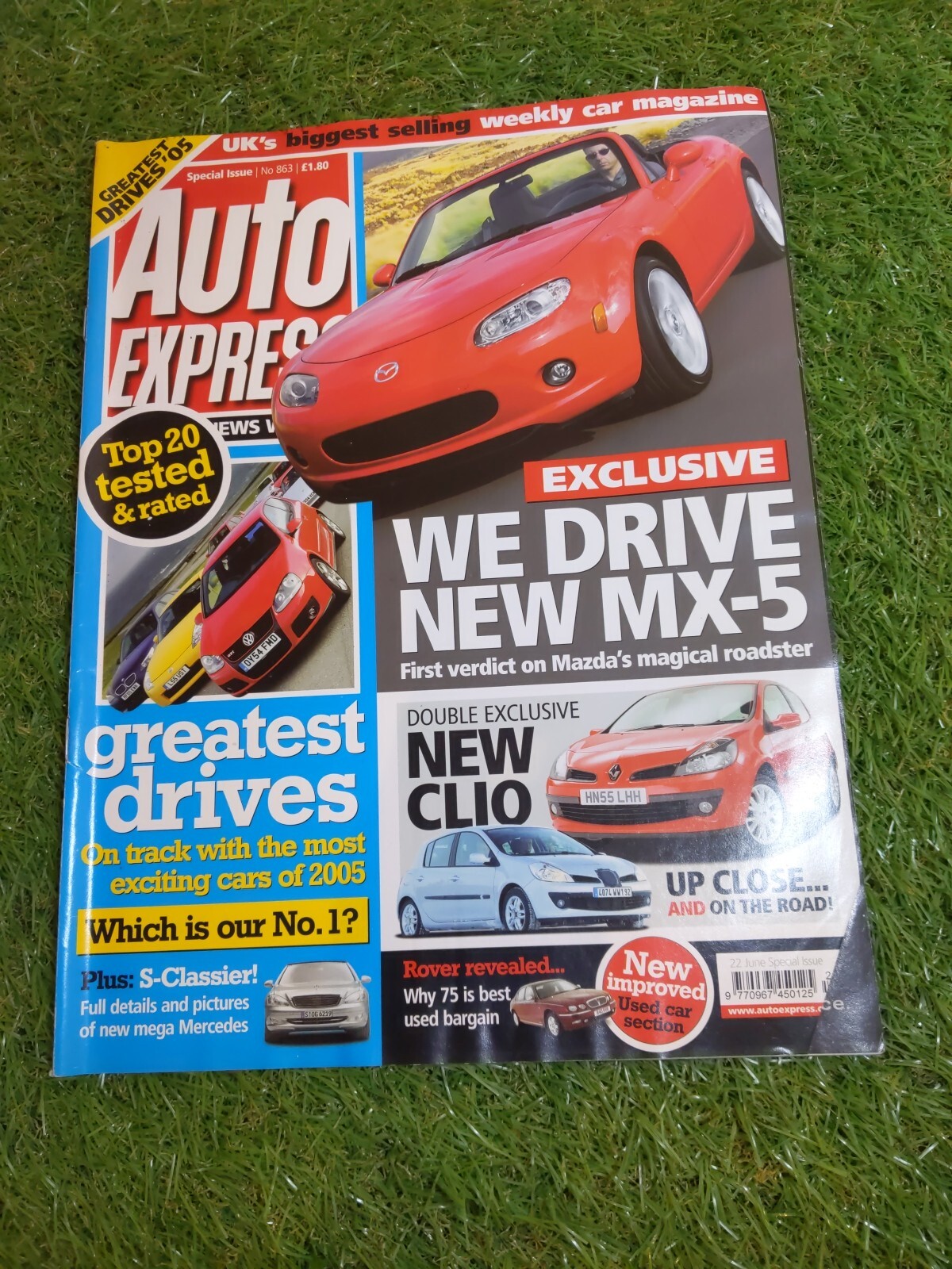 Auto Express Magazine 22 June Issue 863 Car Infusiasts Collection