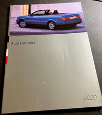 1994 Audi Cabriolet - Vintage 46-page Dealer ...