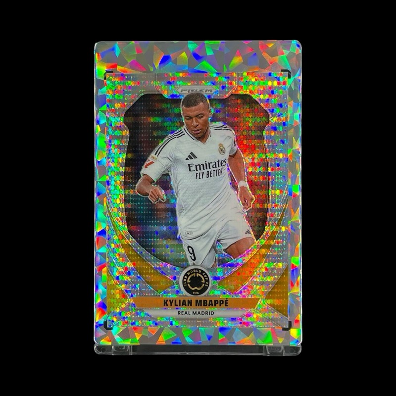 KYLIAN MBAPPE RARE SILVER PULSAR PRIZM 2025 Panini Prizm Club World Cup - France