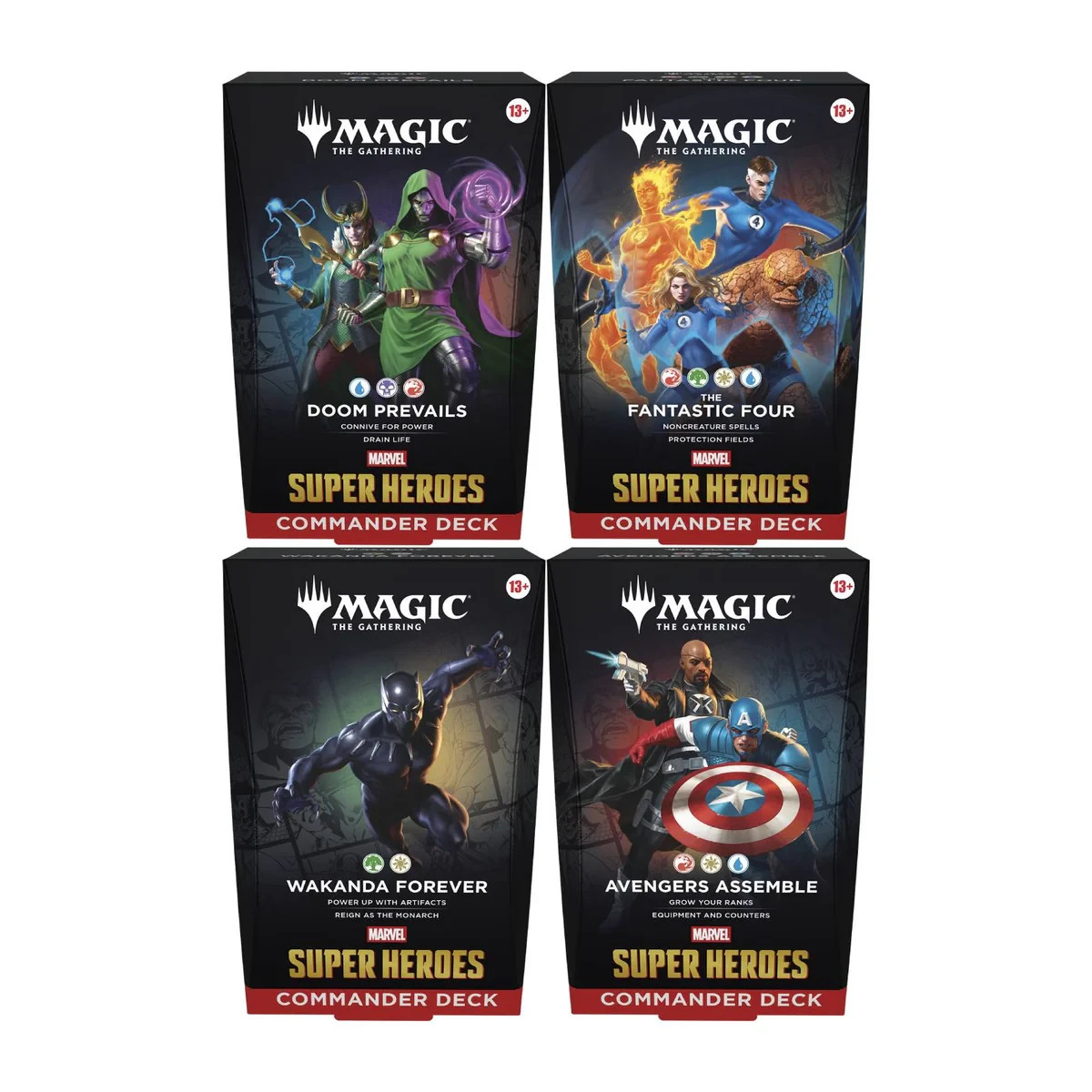 DrDoom MTG Magic The Gathering, Marvel Super Heroes Doom Prevails