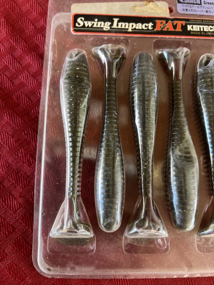 KEITECH Swing Impact Fat 4.3 Inch 6 Pack - Image 2 of 4