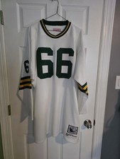 Authentic Mitchell & Ness 1969 Ray Nitschke Green Bay Packers Jersey Sz 54 Read