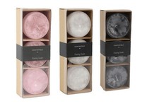 Countryfield Schwimmkerze Kerze Bollie 3er Set 7 cm verschiedene Farben