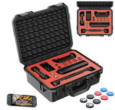 Shockproof Hard Carrying Case for Switch 2 Accs IP67 Waterproof Storage Case Box