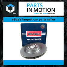 2x Brake Discs Pair Vented Rear 365mm BBD6261S Borg & Beck Set 102763200B New