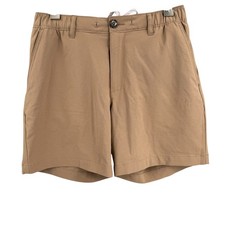 Chubbies Swim Trunks Everwhere Tan 6" Lined Elastic Waist Shorts Size Small