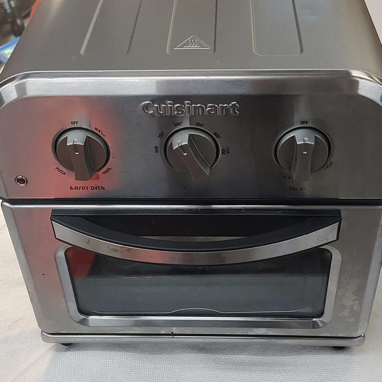 Cuisinart AirFry Oven TOA-60 Stainless Steel Toaster Oven 1800W Air Fry Bake