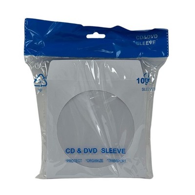 Premium Paper CD Sleeves with Window & Flap Lot