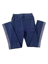 Women  s Vince Pants Stretch Pull Up Tuxedo Stripe Navy Zip Pockets XS/TP NWOT