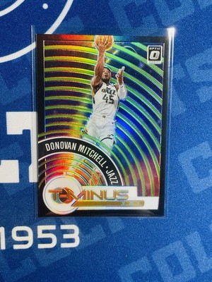 2020-21 Panini Optic T Minus 3 2 1 Donovan Mitchell Lime Green /149 Utah Jazz