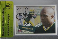 BAS 2001 Fleer Tradition Dorsey Levens #209 Beckett Auth Sticker Auto 3c7